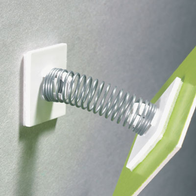 STOPPER CU ARC SI TALPI ADEZIVE PATRATE 20X20 MM