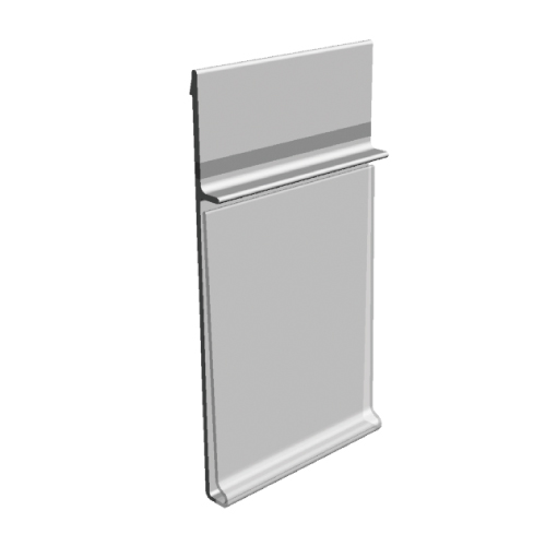DVOSTRUKI PROFIL , 40x1000mm, SA ZGLOBOM I SAMOLEPLJIVOM TRAKOM, BEZ GRIPA