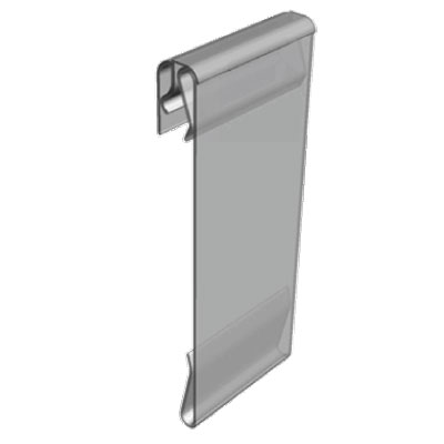 BUZUNAR PVC CU ARTICULATIE ELASTICA, AFISAJ PARALEL, 76X100 MM (HXL)