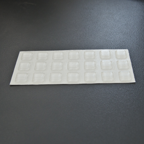ÖNTAPADÓS BUMPONTALP, NÉGYZET ALAKÚ ÉS LAPOS, 2,5X10 MM