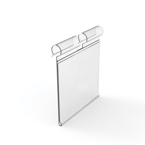 LABEL HOLDER, 26X100 MM, FOR 6 MM HOOKS DIAMETER