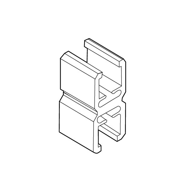 FRAME CONNECTOR FIXED, FOR FRAMES OF THE SAME SERIES - 1