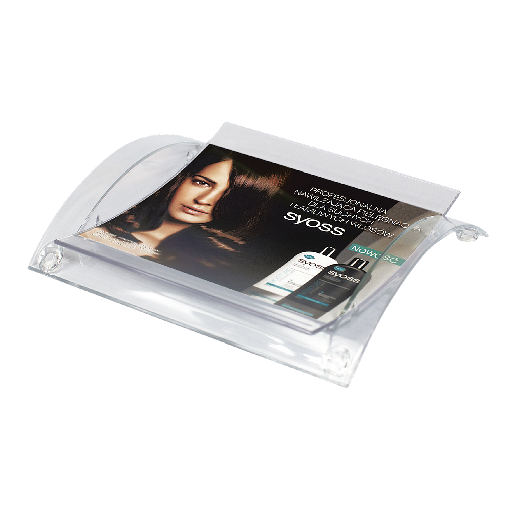 PLASTIC CASH TRAY, TOTAL SIZE 200X170X40 MM, PRINT SIZE 158X132 MM