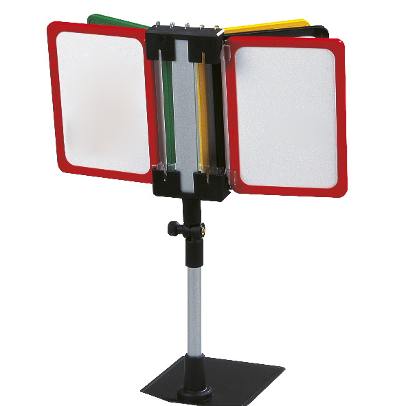 A3 INFOLINE SA STABLOM PROMENLJIVOG UGLA 80MM, 5 RAMOVA, PVC DŽEPOVI NISU UKLJUČENI