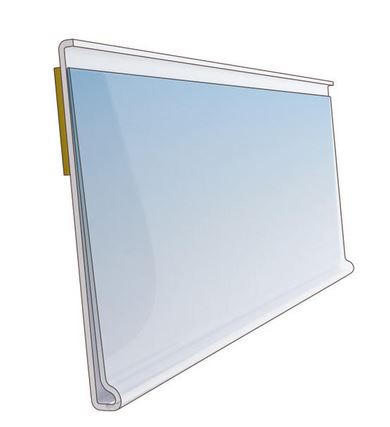 DBR SCANNING RAIL, 26X1000 MM, WITH ADHESIVE, NO GRIP