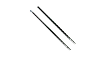 Fixed chromium tube Ø 10+12 mm