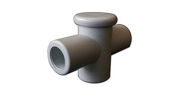 "T" connector for tubes