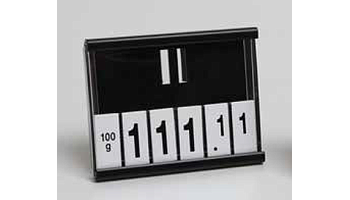 Price cassettes, different sizes