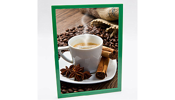 For laminated posters