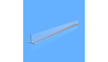 "T" extruded dividers