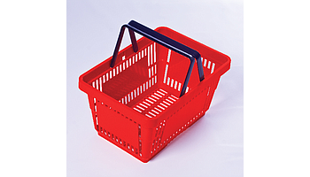 Plastic shopping carts & baskets
