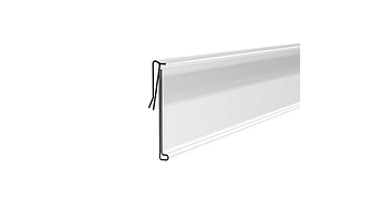 To insertion on the front side of the shelf