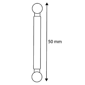 CLEAR-GRIP TUBE, 50 MM LENGTH