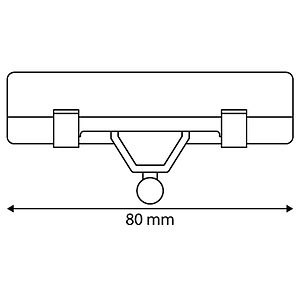 LONG GRIPPER, 80 MM WIDTH, FOR 4 MM THICKNESS