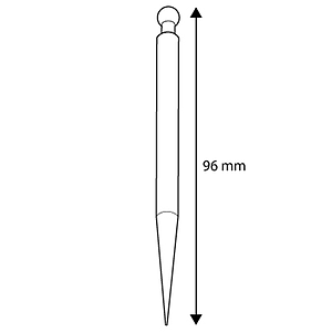 CLEAR-GRIP LARGE NEEDLE, 96 MM  