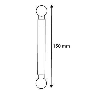 CLEAR GRIP ROD, 150 MM LENGTH