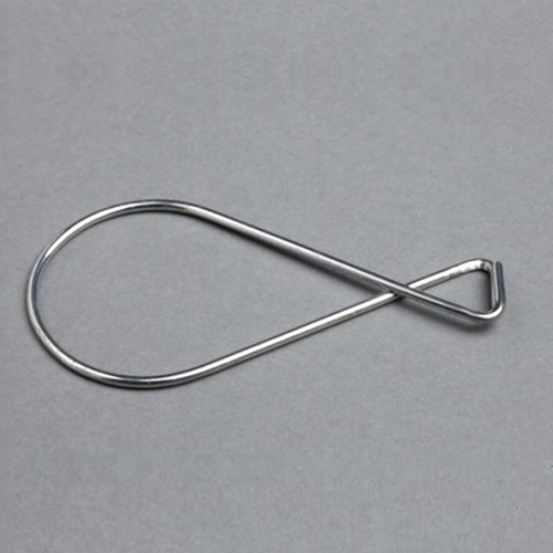 CLEMA ELASTICA DIN SARMA ZINCATA GROSIME 1,5 MM, PENTRU SUSPENDARE DE TAVAN CASETAT, L 65 MM