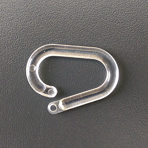 INEL PLASTIC OVAL CU INCHIDERE PRIN CAPSARE, L INTERIOARA 20 MM