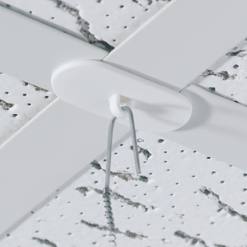 PLASTIČNI SAMOLEPLJIVI DRŽAČ, OVALNI, 40X19MM