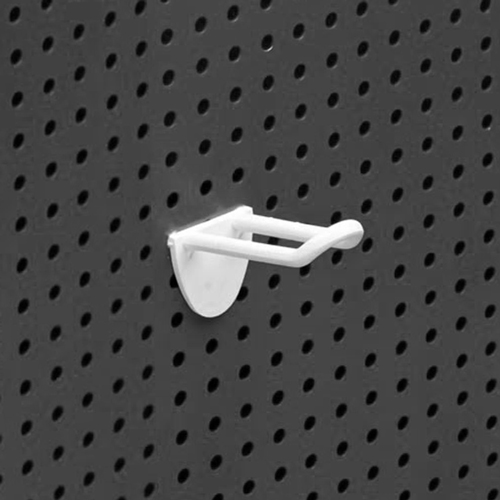 CARLIG "U" CU DOUA BRATE DE FIXARE PE PANOURI PERFORATE, LUNGIMI VARIATE