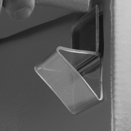 SUPORT CLIP PVC ONDULAT DE INALTA REZISTENTA PENTRU RAFTURI CU GROSIMEA DE 3 MM