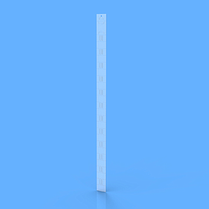 BANDA DE EXPUNERE, 856X40 MM, 700 MICRONI GROSIME, 12 PUNCTE DE FIXARE / BANDA