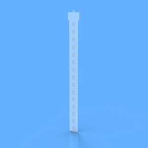 BANDA DE EXPUNERE, 540X53 MM, 500 MICRONI GROSIME, 12 PUNCTE DE FIXARE / BANDA