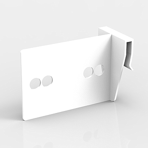ACCESORIU CLIP DIN PLASTIC, PENTRU CONSTRUCTIA DE RAFTURI