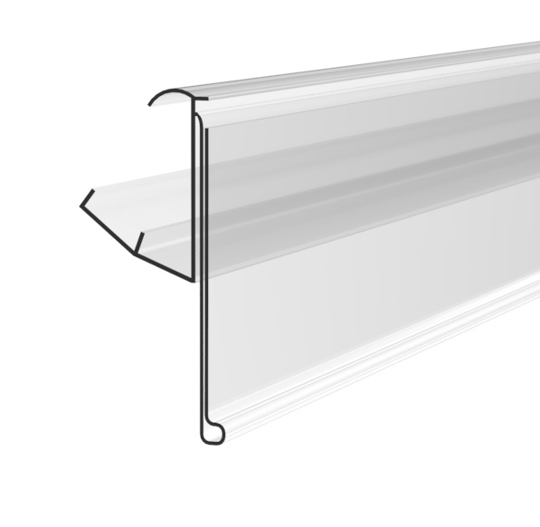MOEX SCANNING RAIL, 52X1000 MM, WITH INFERIOR MECHANICAL FIXING