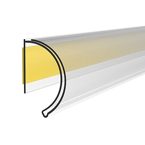ADHESIVE PROFILE, 39X1000 MM, CURVED FRONT