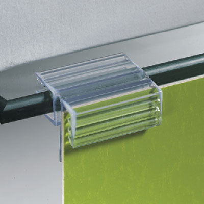 SHELF GRIP HINGE, 76 MM LENGTH, FIXING ON 6 MM GLASS SHELVES, FOR 2 MM PRINTS