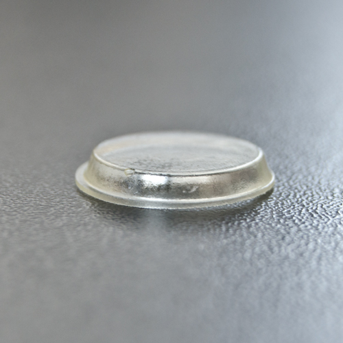 BUMPER RUBBER SELF-ADHESIVE, FLAT CIRCULAR SHAPE, 3X19,7 MM