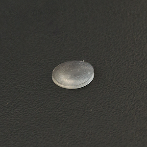 BUMPER RUBBER SELF-ADHESIVE, GIBBOUS CIRCULAR SHAPE, 1,6X8 MM