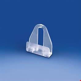 CLEMA PLASTIC PENTRU SUSPENDARE PROFIL LPE 016-421, LATIME ORIFICIU 5 MM, 20X24 MM (LXH)