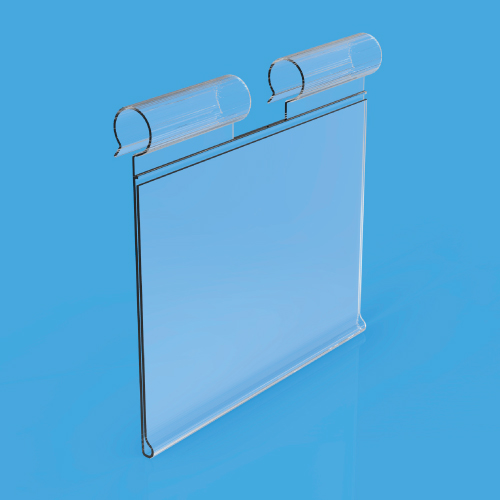 LABEL HOLDER, 26x100 MM, FOR MAX 8 MM HOOKS DIAMETER 