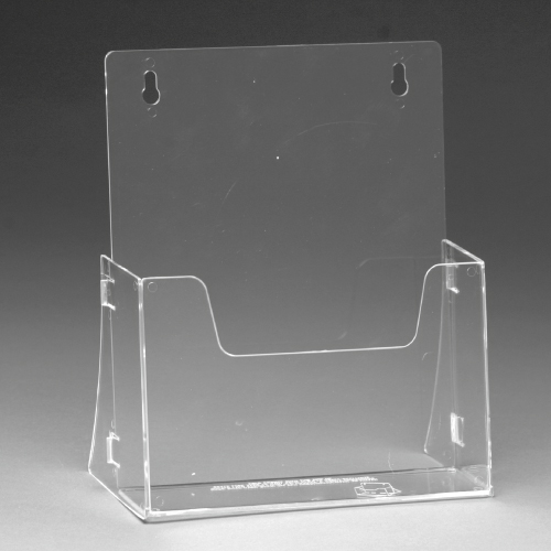 SUPORT PLASTIC PLIABIL PENTRU PLIANTE, A5P, DIMENSIUNE UTILA BAZA 157X40 MM