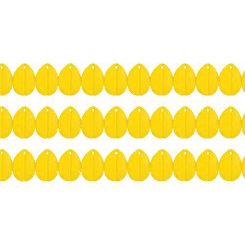 ORNAMENTAL GARLAND MADE OF PAPER, 3600 MM LENGTH