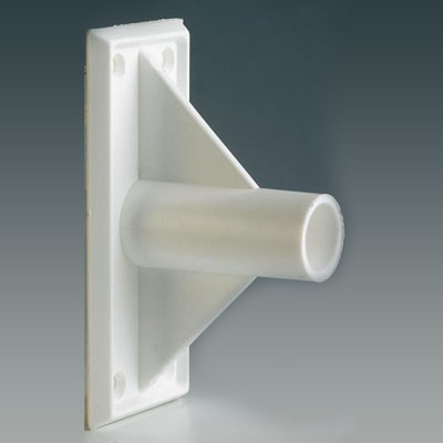 SUPORT FIXARE ADEZIV PT TUBURI CU D 18,5 MM, UNGHI DE 90 G, DIMENSIUNI TALPA 50X115 MM