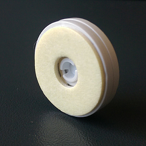 ROTATING PLATE, D 22 MM, WITH ADHESIVE