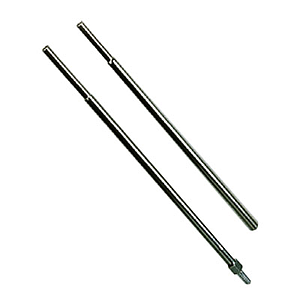Plakátkeret állvány kiegészítő acél teleszkópos cső, 10+12 mm átmérőjű, króm, méretei 600-1200 mm