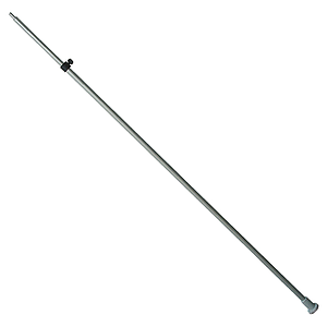 Plakátkeret állvány kiegészítő alumínium teleszkópos cső, 16+20 mm átmérőjű, 10 mm-es fejjel T elemeknek,  hossza 1000-1900 mm