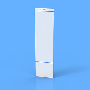 PVC DŽEP DEBLJINE 0,15 mm SA "EUROHOLE" PERFORACIJOM, ZA DVE ETIKETE: 215X78 mm/65x78 mm