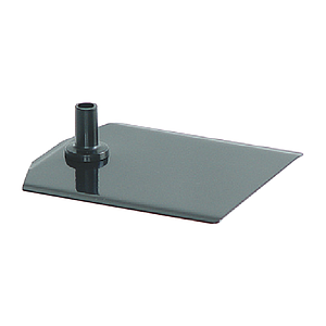 METALLDISPLAYFUSS SK, ZUR BEFESTIGUNG VON DISPLAYSTÄBEN MIT 12 MM DURCHMESSER
