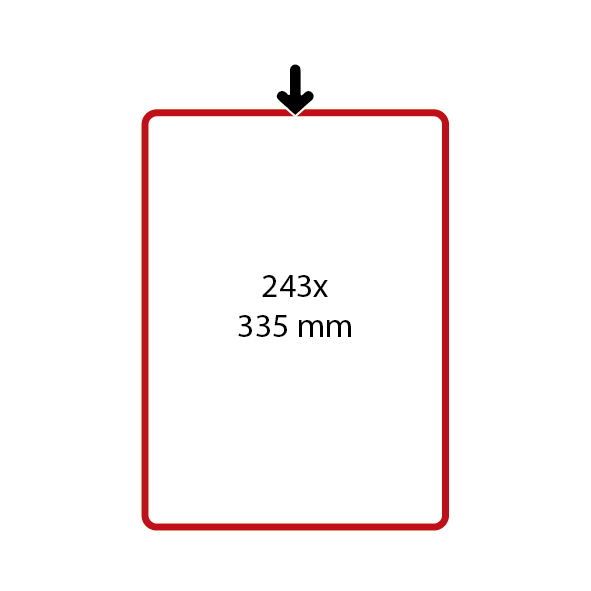 RAM ZA POSTER 335x243 MM, PORTRAIT