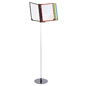 A4 INFOLINE SA FIKSNIM STABLOM VISINE 1200MM, 5 RAMOVA, PVC DŽEPOVI NISU UKLJUČENI