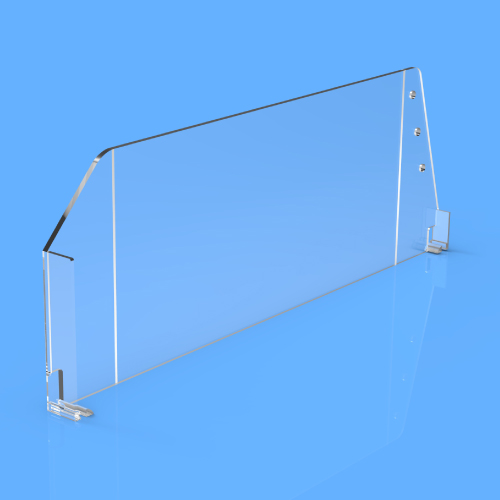 DIVAJDER 120X560 MM (VXD), SA DVE TAČKE FIKSIRANJA, "L" FRONTOM S DESNE STRANE 17X80 MM