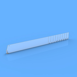 DIVAJDER 60X635 MM (VXD), SA MOGUĆNOŠĆU LOMLJENJ NA SVAKIH 25 MM I "T" FRONTOM 20X24 MM