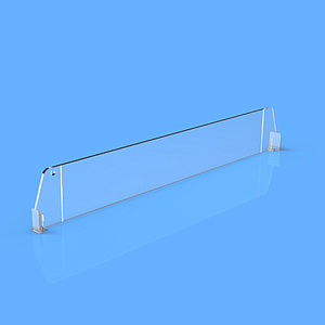 DIVAJDER 60X560 MM (VXD), SA DVE TAČKE FIKSIRANJA, SA "T" FRONTOM 20X24 MM