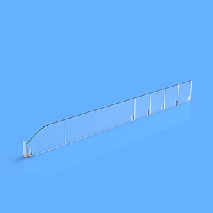 PET DIVAJDER 50X485 MM (VXD), SA "L" FRONTOM SA LEVE STRANE, 12X30 MM I MOGUĆNOŠĆU LOMLJENJA NA SVAKIH 50 MM