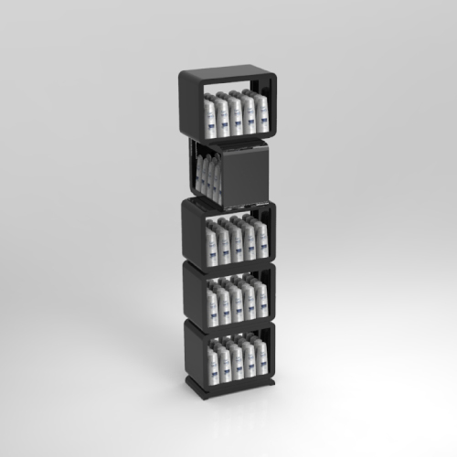 CUBICAL MODULAR DISPLAY, 5 CUBURI 490X340 MM+BAZA